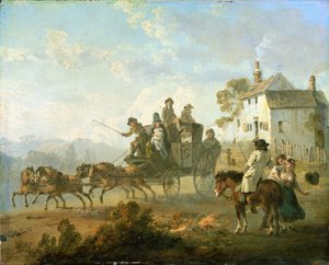 Köy Yolunda Bir Sahne Antrenörü, 1792