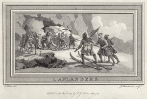 Laponyalılar by Julius Caesar Ibbetson