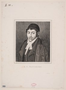 Haham I.N. Mannheimer by Julius Friedlænder