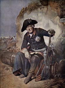 Büyük Frederick, Prusya Kralı (renkli taş) by Julius Friedrich Anton (after) Schrader