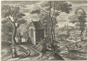 Temmuz Ivlivs (nesne üzerindeki başlık) On İki Ay (dizi adı) by Julius Goltzius