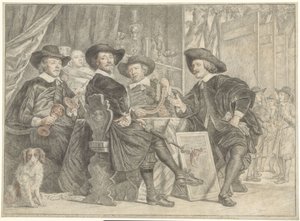 Okçuluk Hedeflerinin Gözetmenleri by Julius Henricus Quinkhard
