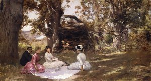 Ağaçların Altında Piknik, 1896