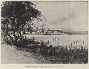 Altın Külçe Ülkesi, Perth Şehri, Batı Avustralya by Julius Mandes Price