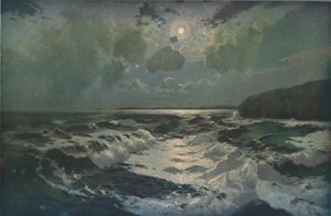 The Reef, St Ives Bay, Cornwall, 19. yüzyılın sonu - 20. yüzyılın başı, 1930 doları. by Julius Olsson