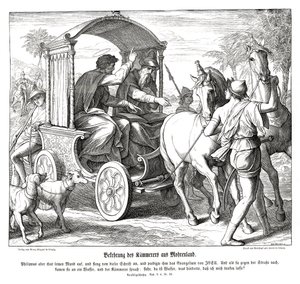 Kahyanın dönüştürülmesi, Havarilerin İşleri by Julius Schnorr von Carolsfeld