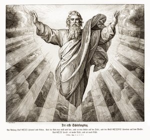 Yaratılışın ilk günü, Genesis