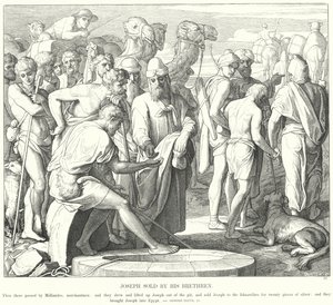 Kardeşleri Tarafından Satılan Yusuf by Julius Schnorr von Carolsfeld