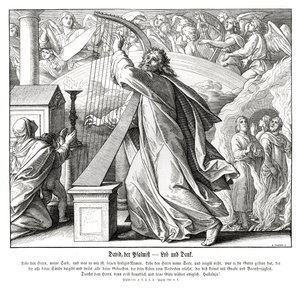 Mezmurlar - övgü ve teşekkürler by Julius Schnorr von Carolsfeld