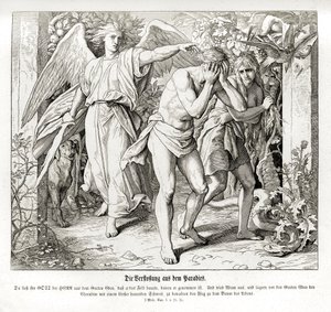 Cennetten Sürgün, Genesis by Julius Schnorr von Carolsfeld