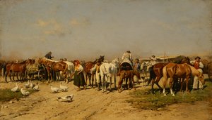 Market by Julius von Blaas