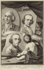 Izaak Schmidt, Jurriaen Andriessen ve Reinier Vinkeles