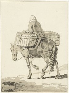 atlı kadın by Jurriaan Cootwijck (attributed to)