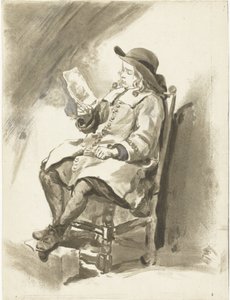 genç adam okuma by Jurriaan Cootwijck
