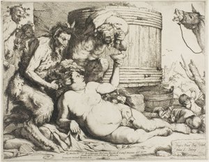 Sarhoş Silenus by Jusepe de Ribera