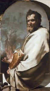 İlyas veya peygamber İlyas - Peygamber İlyas. Jose (Jusepe) tarafından Ribera