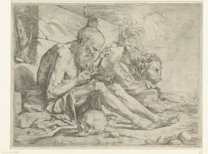 Aziz Jerome okuma by Jusepe de Ribera