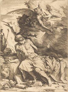 Aziz Jerome Son Yargının Trompetini Duyuyor by Jusepe de Ribera
