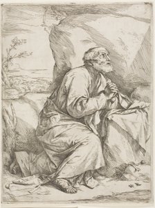 Çölde Aziz Peter by Jusepe de Ribera
