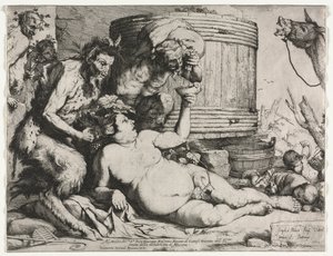 Silenus, 1628 by Jusepe de Ribera