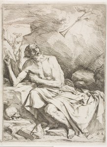 Aziz Jerome Son Yargının Trompetini Duyuyor by Jusepe de Ribera
