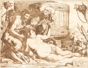 Sarhoş Silenus by Jusepe de Ribera