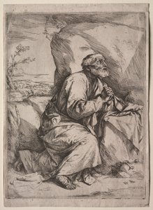 Tövbekar Aziz Peter by Jusepe de Ribera