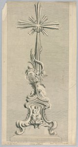 Altar Cross için Tasarım by Juste Aurèle Meissonnier