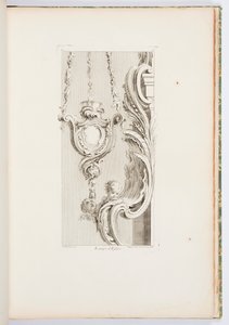 Kilise Lambası, plaka 83, Oeuvres de Juste-Aurèle Meissonnier