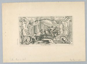 Figürlü Süsleme by Juste Aurèle Meissonnier