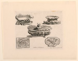 Tuzluk ve Enfiye Kutuları by Juste Aurèle Meissonnier