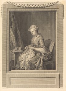 İyi Örnek by Juste Chevillet after Jean Gaspard Heilmann