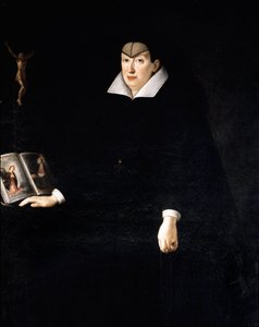 Christine de Lorraine'in portresi, 17. yüzyılın başlarında (resim) by Justus Sustermans