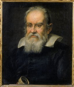 Galileo Galilei dit Galilee portresi, İtalyan astronom by Justus Sustermans