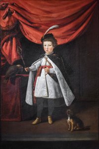 Leopoldo de Medici'nin genç bir çocukken portresi by Justus Sustermans