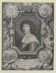 Fransa Kralı Louis XIV by Justus van Egmont