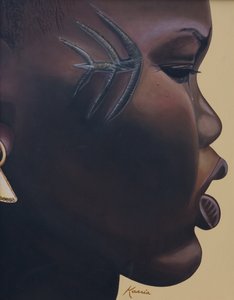 Tribal Mark, 2007 (tuval üzerine yağlı boya ve akrilik)