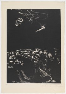 "Açlık" by Käthe Kollwitz