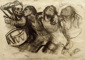 K. Kollwitz, Gönüllüler by Käthe Kollwitz
