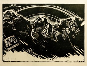 K. Kollwitz, Gönüllüler by Käthe Kollwitz