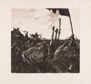 İsyan, 1899. by Käthe Kollwitz