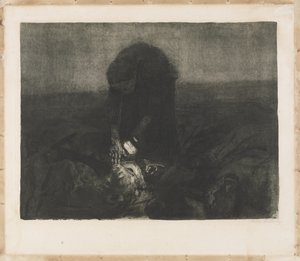 savaş alanı by Käthe Kollwitz