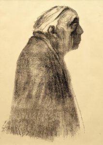 Sağdaki profilde kendi portreniz by Käthe Kollwitz