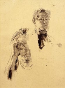 İki otoportre by Käthe Kollwitz