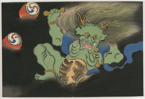 Yüz Dünyanın Çiçekleri (Momoyogusa): Yıldırım Tanrısı (Raijin) (Kaminari)
