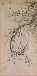 Prunus, 17. yüzyıl. by Kano Ein