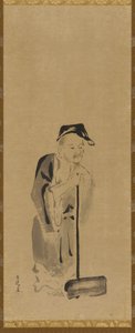 Totoku, Edo Perio d, Şehirde Air ry 17. hat ry. by Kano Sadanobu