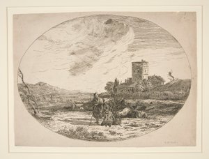 pastoral manzara by Karel Dujardin