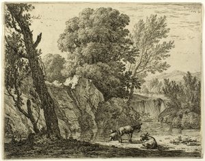 İki Eşekli Paketleyici by Karel Dujardin