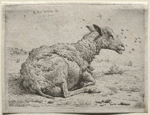 Koyunlar ve Sinekler by Karel Dujardin